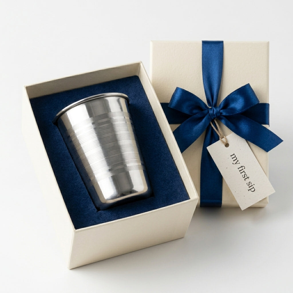 92.5 Silver Baby Glass Gift | Manaaya