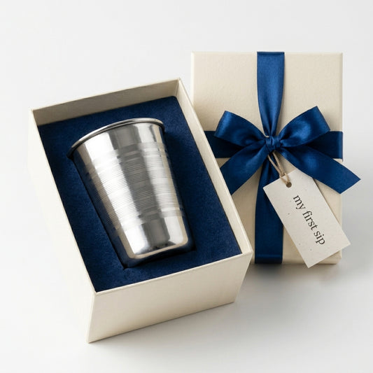 92.5 Silver Baby Glass Gift | Manaaya