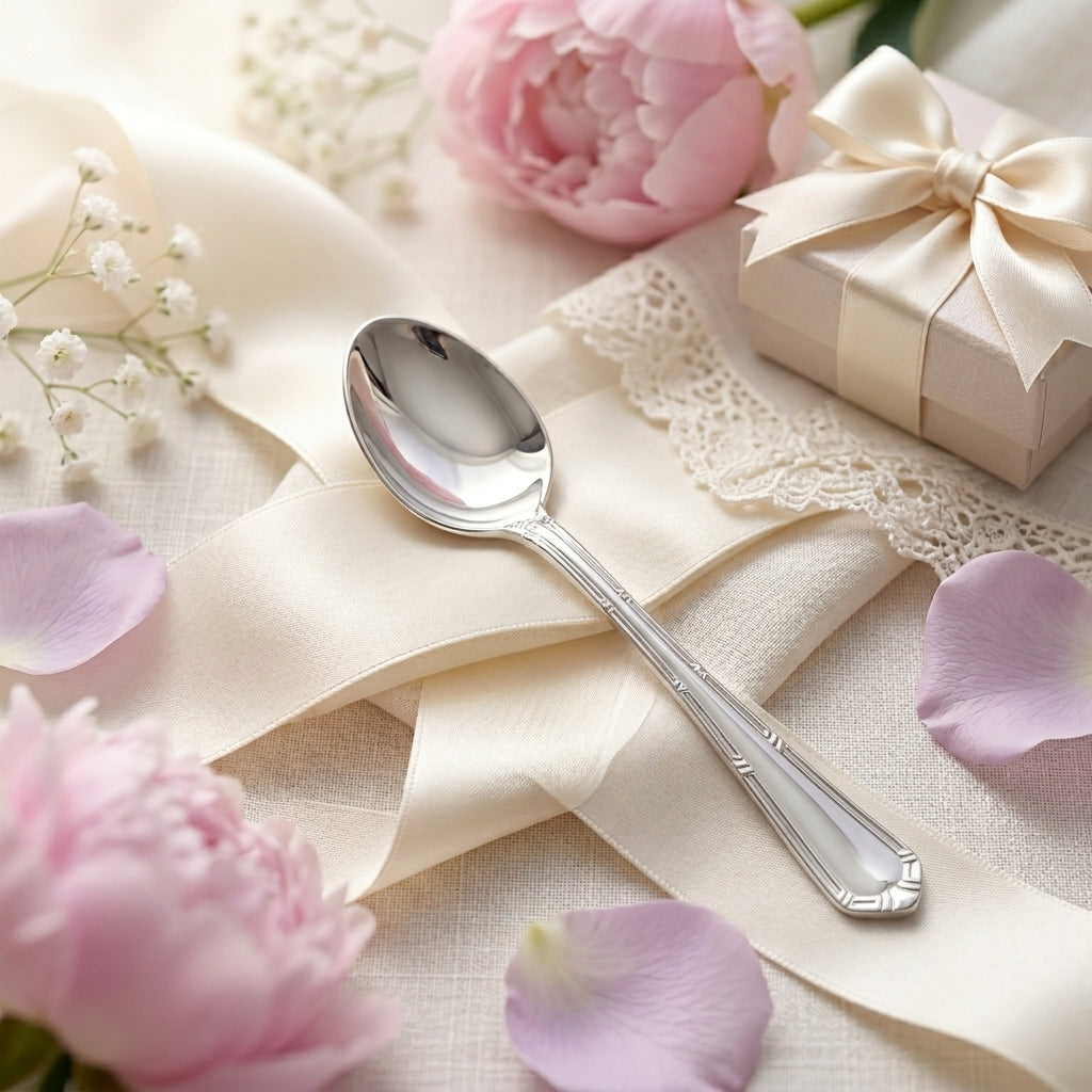 92.5 Silver Baby Spoon Gift | Manaaya