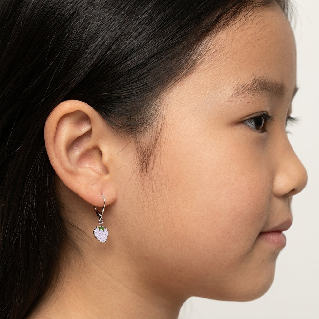 Manaaya Pink Berry Earrings